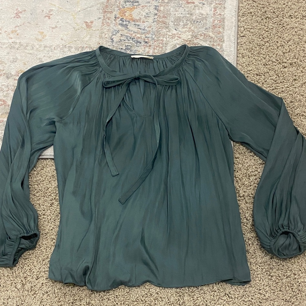 By Together Tie-Neck Long Sleeve Blouse